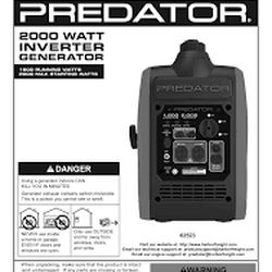 Troubleshooting Predator 2000 Generator Problems (Won't Start)