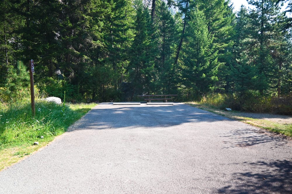 Free Campground By The 1 Hike In The Bitterroot Mountains