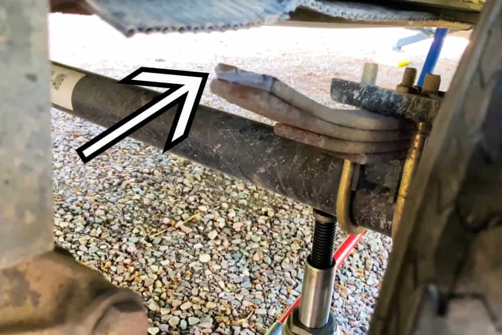How To Replace The Leaf Springs On A Dual Axle Trailer