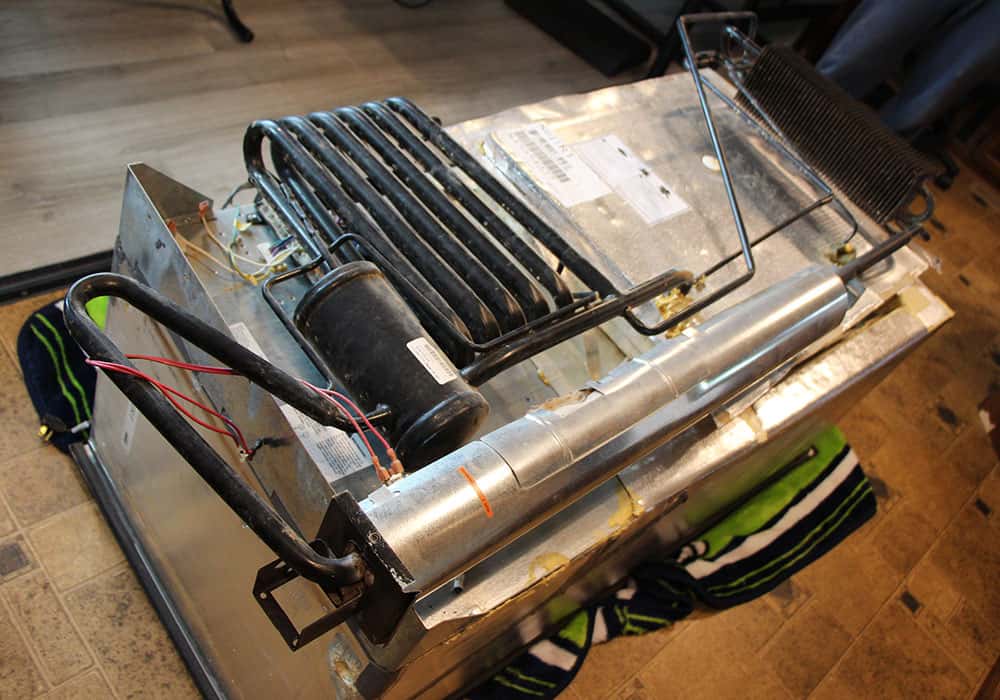 How To Make An RV Fridge Run More Efficiently Back Wall Fix