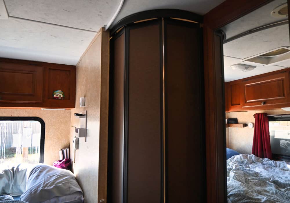 How To Replace Rollers On RV Sliding Bathroom Door (Tambour)