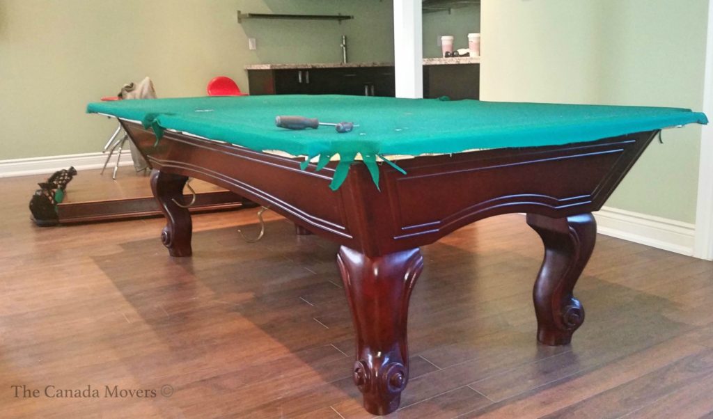 Pool Table MovingTorontoBramptonHamiltonAjaxBarrieLondon