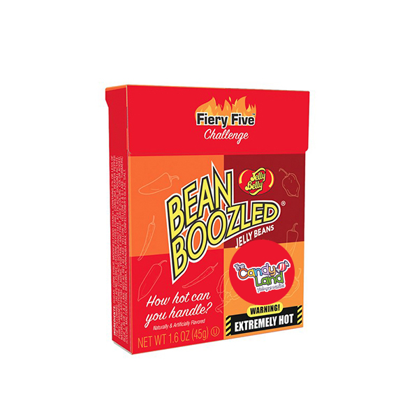 JELLY BELLY FIERY FIVE BEAN BOOZLED BOX 45G The Candyland