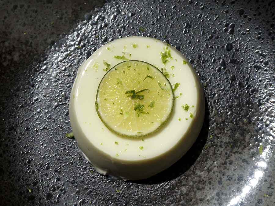 Lime Panna Cotta The Captain & The Cook