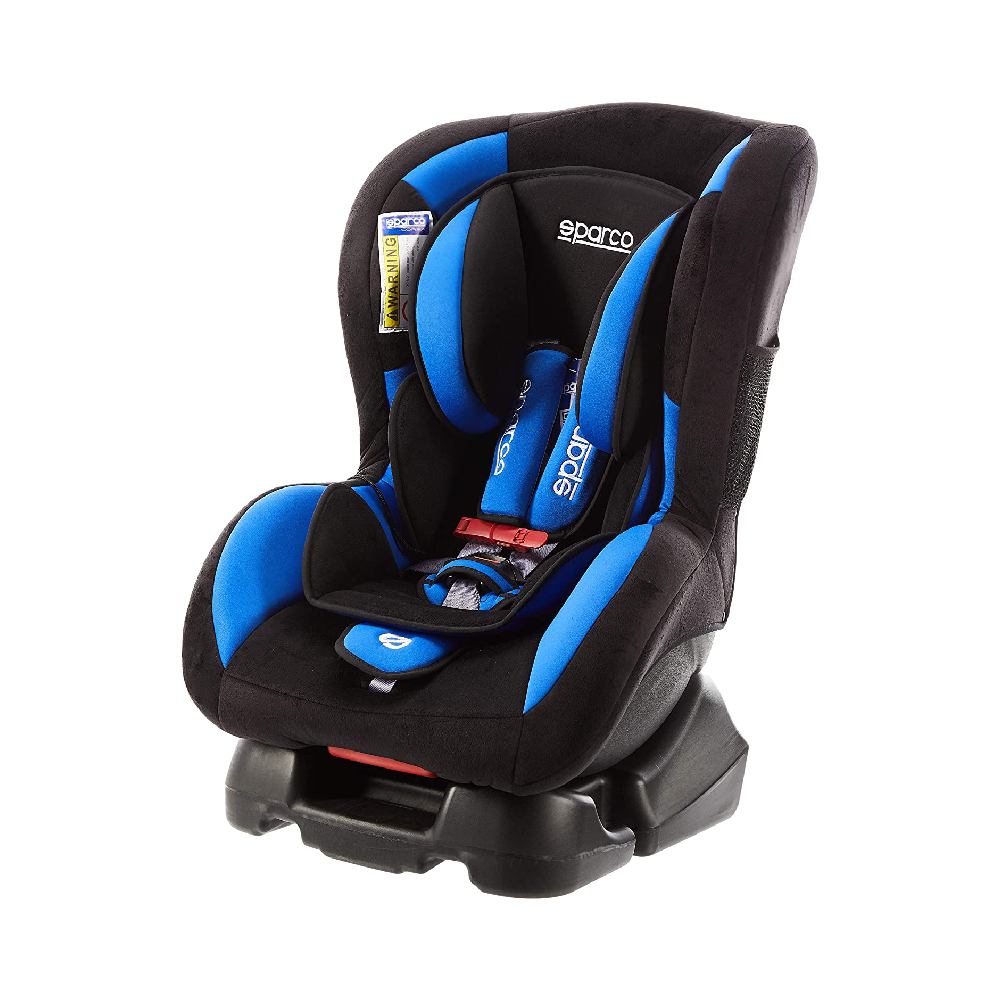 SPARCO F500K CHILD SEAT GROUP 0+1 BLUE (013KG) The Car Care World