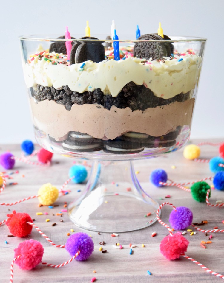 Birthday Oreo Trifle Dessert The Cards We Drew