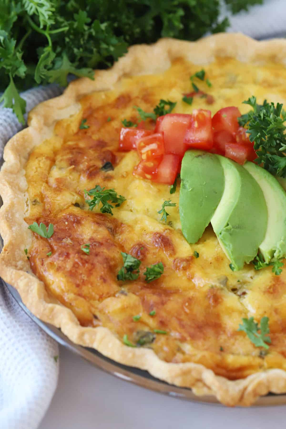 Vegetable Quiche Recipe The Carefree Kitchen
