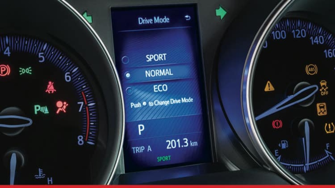 Sport Mode Toyota RAV 4 How It Works Driving Dynamics