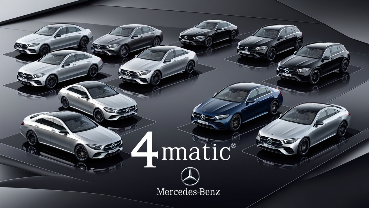 Different Variations Of 4MATIC® AWD