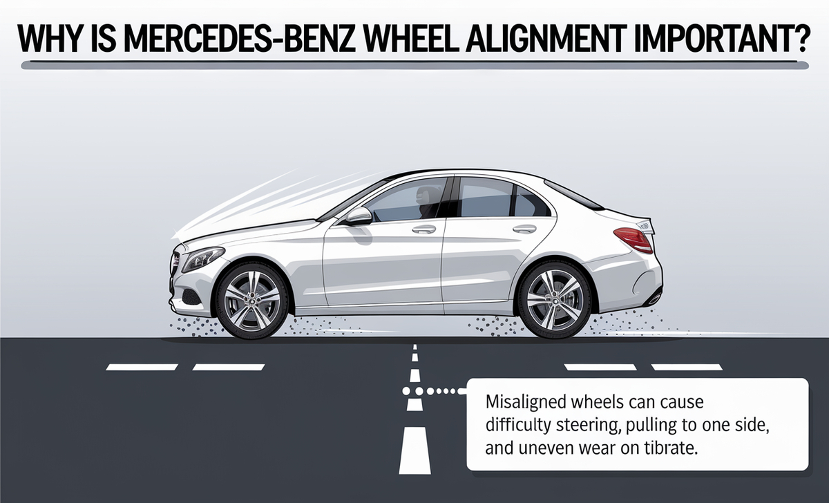 Why Is Mercedes-Benz Wheel Alignment Important