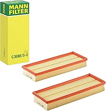 Mann Filter C 3698/3-2 Air Filter Element (Set of 2)