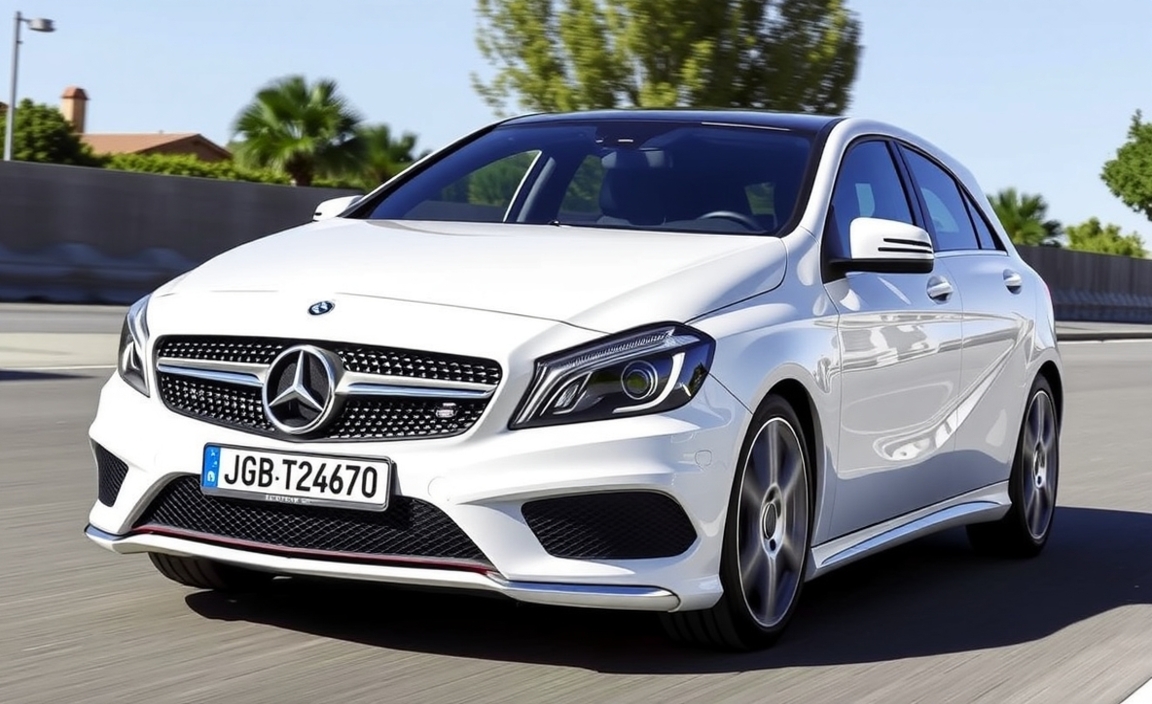 Exploring Features Of The Mercedes A Class W176 Model