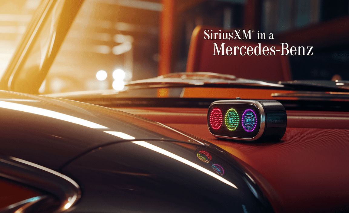 SiriusXM In A Mercedes-Benz