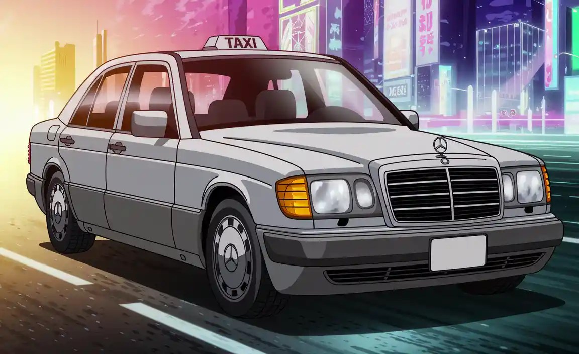 1.3 Million Kilometers And Still Going - The Legendary Mercedes W124 Taxi