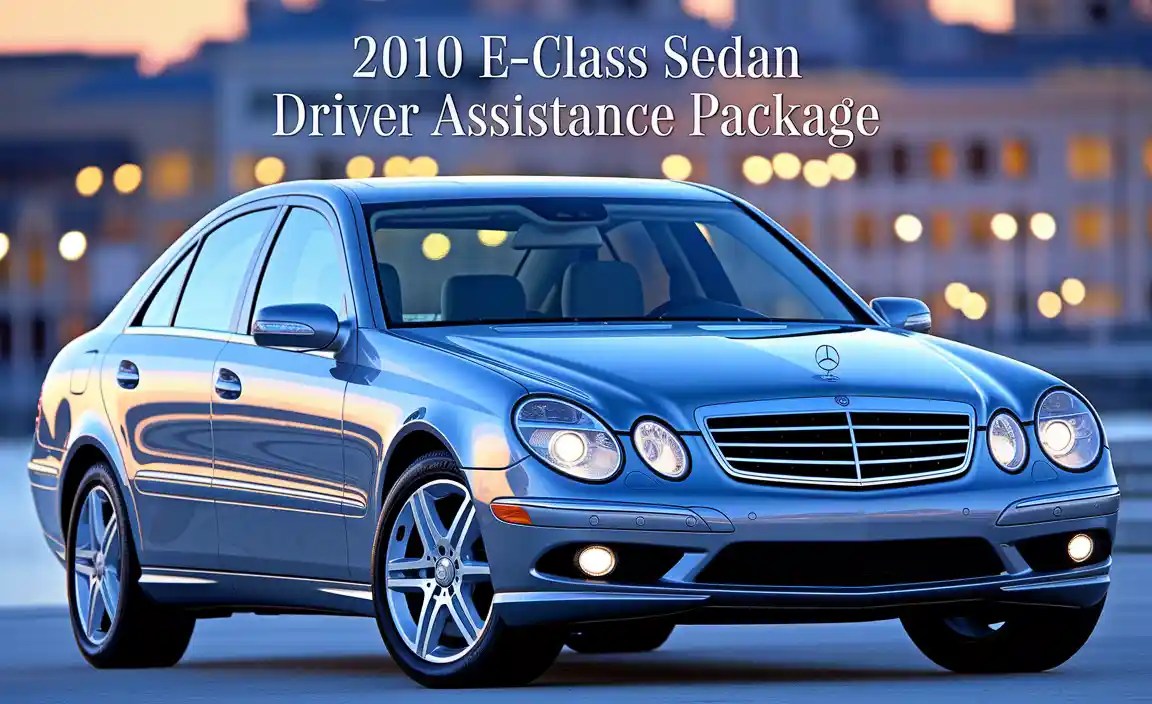 2010 E-Class Sedan Driver Assistance Package