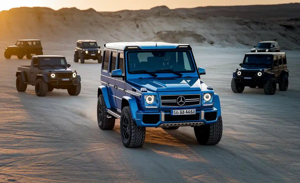 Comparing the G 63 4x4² with Other Off-Roaders