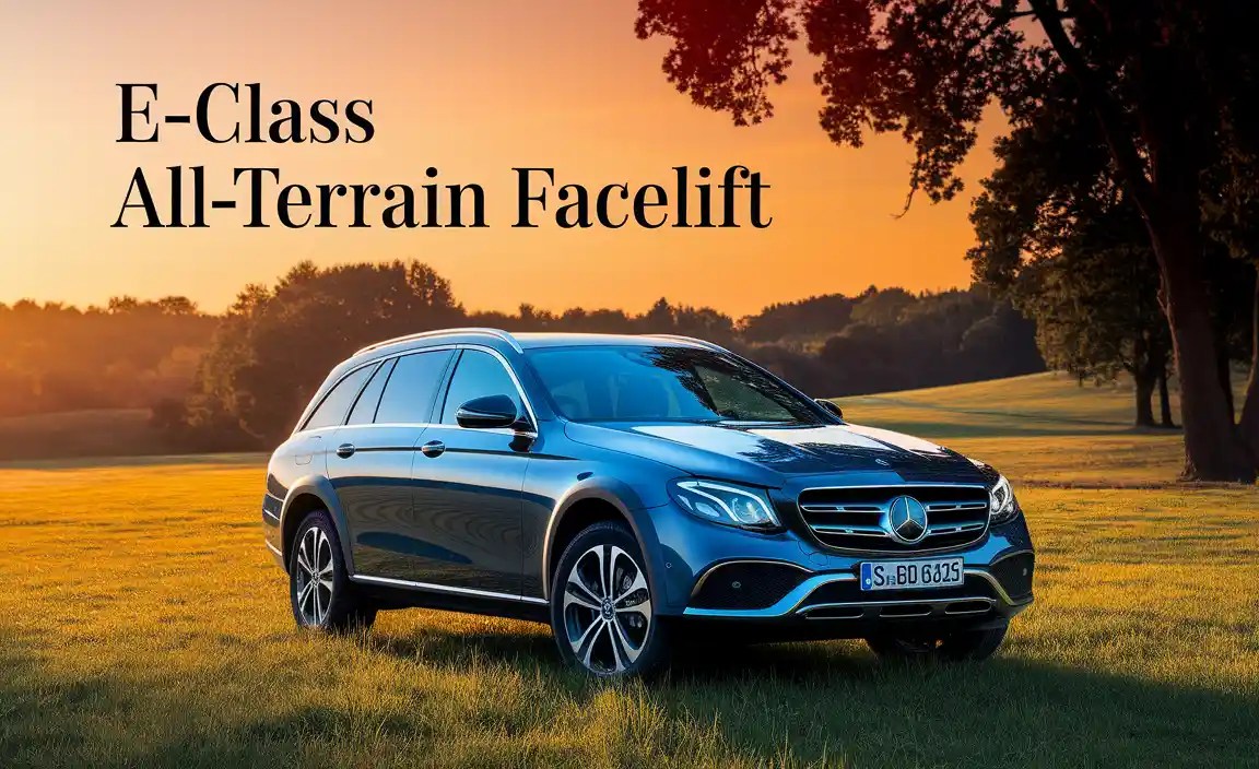 E-Class All-Terrain Facelift