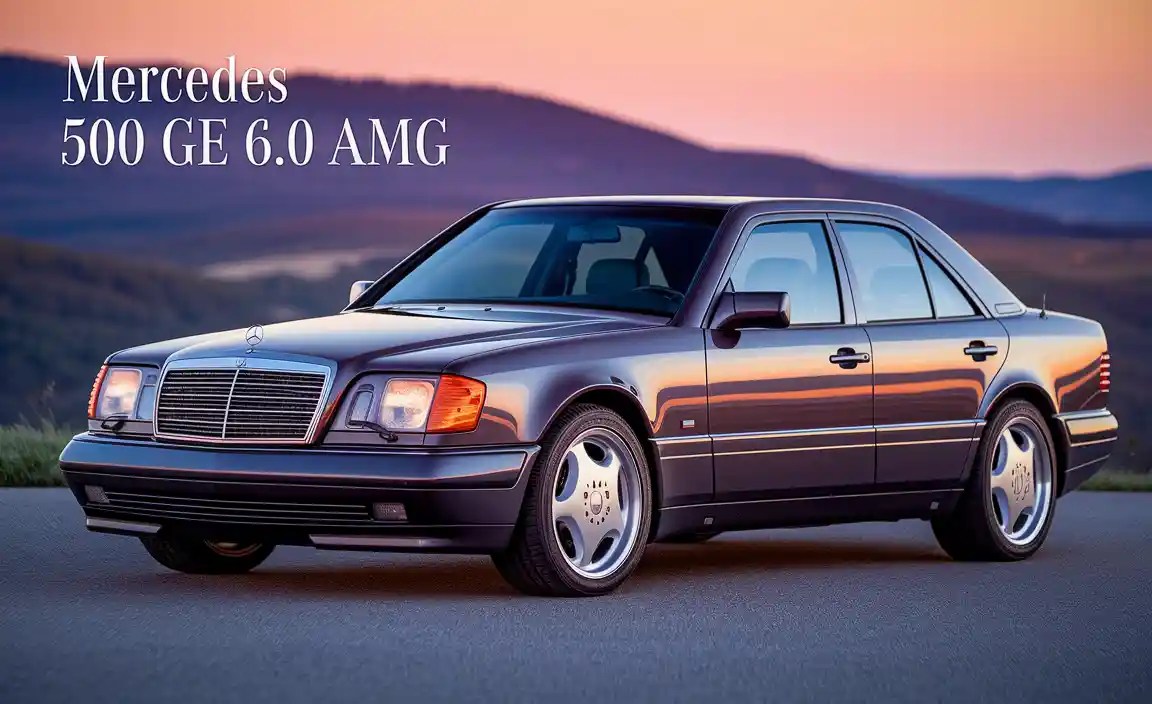 Mercedes 500 GE 6.0 AMG