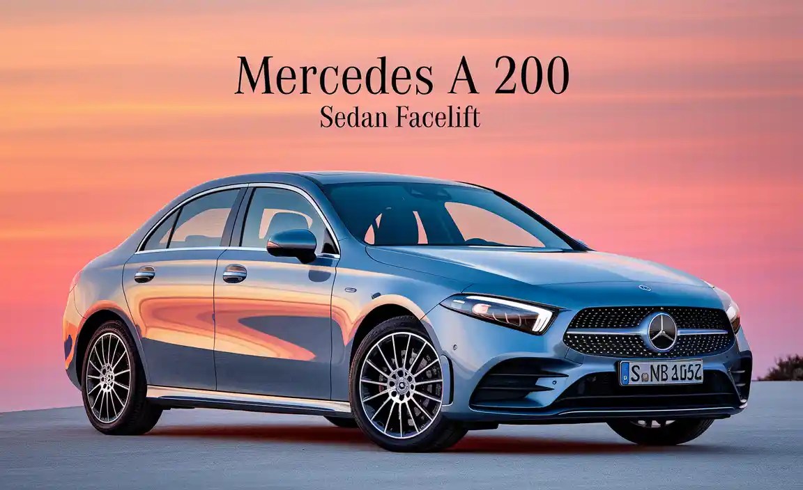 Mercedes A 200 Sedan Facelift