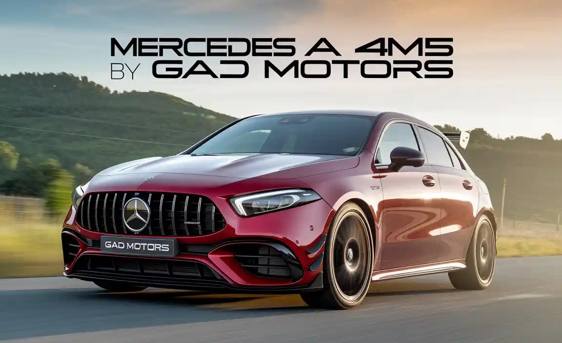 Mercedes A 45 AMG by GAD Motors