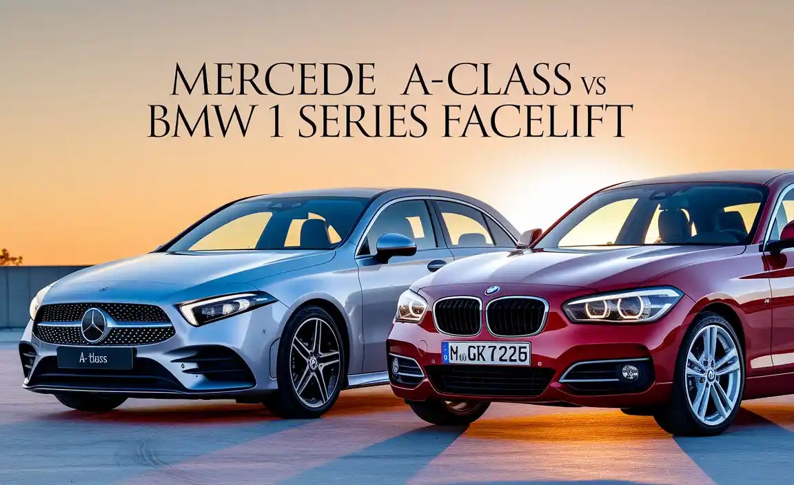 Mercedes A-Class Vs BMW 1 Series Facelift