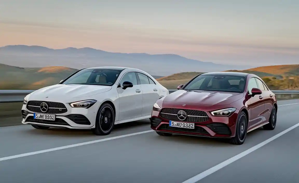 Mercedes-Benz CLA Vs. C-Class: What's The Difference