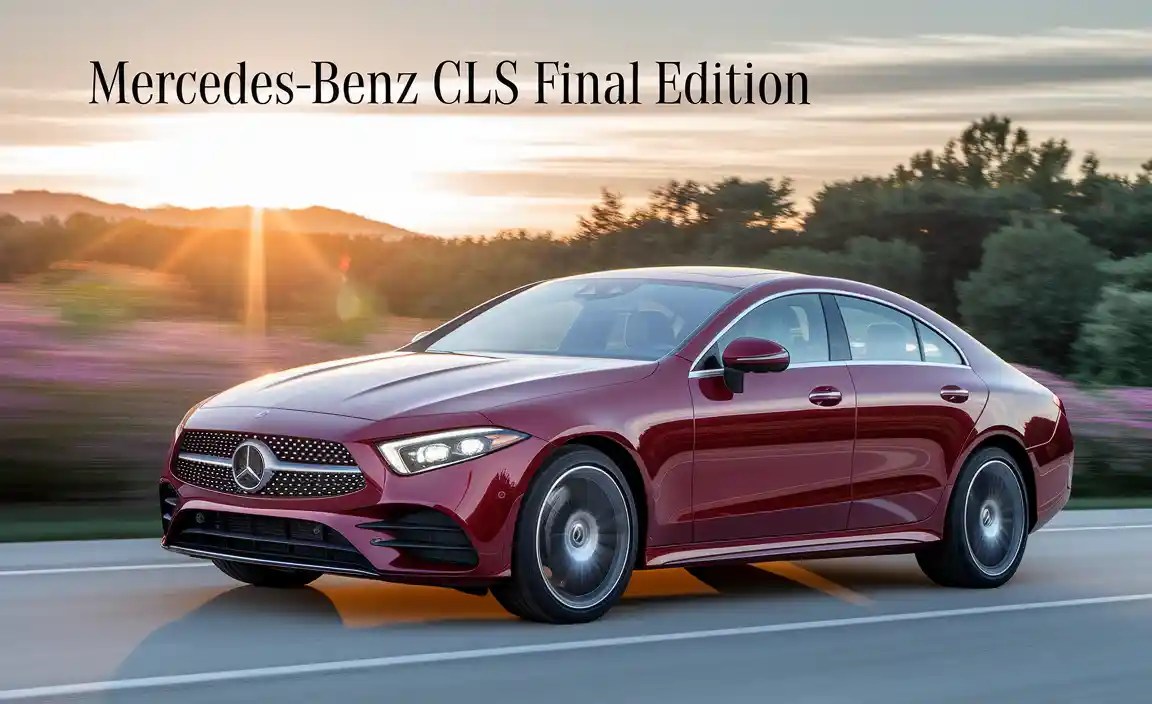 Mercedes-Benz CLS Final Edition