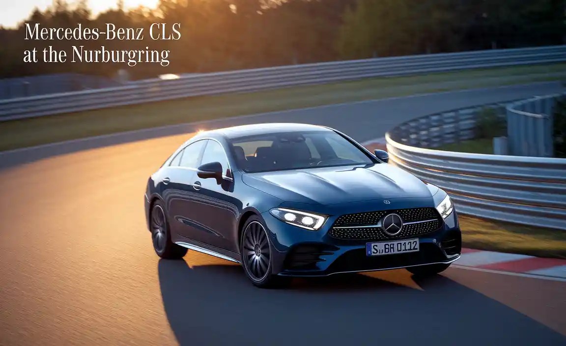 Mercedes-Benz CLS Spied At The Nurburgring