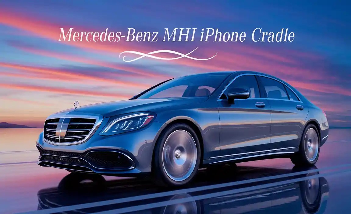 Mercedes-Benz Mhi Iphone Cradle
