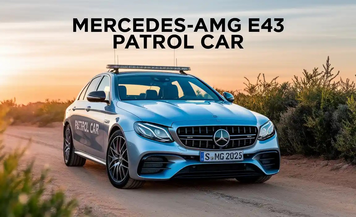 Mercedes‑AMG E43 Patrol Car