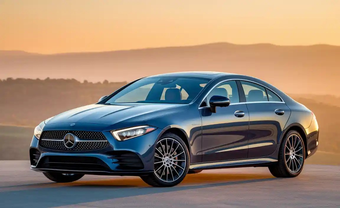 Mercedes‑Benz CLS 500 4MATIC’s luxury styling