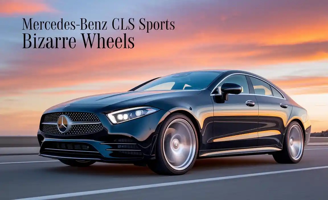 Mercedes‑Benz CLS Sports Bizarre Wheels