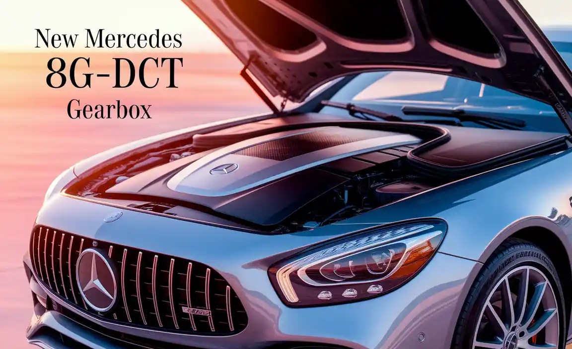 New Mercedes 8G-DCT Gearbox