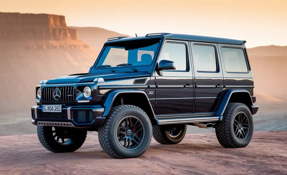 Special Features Of The Mercedes-AMG G 63 4x4²