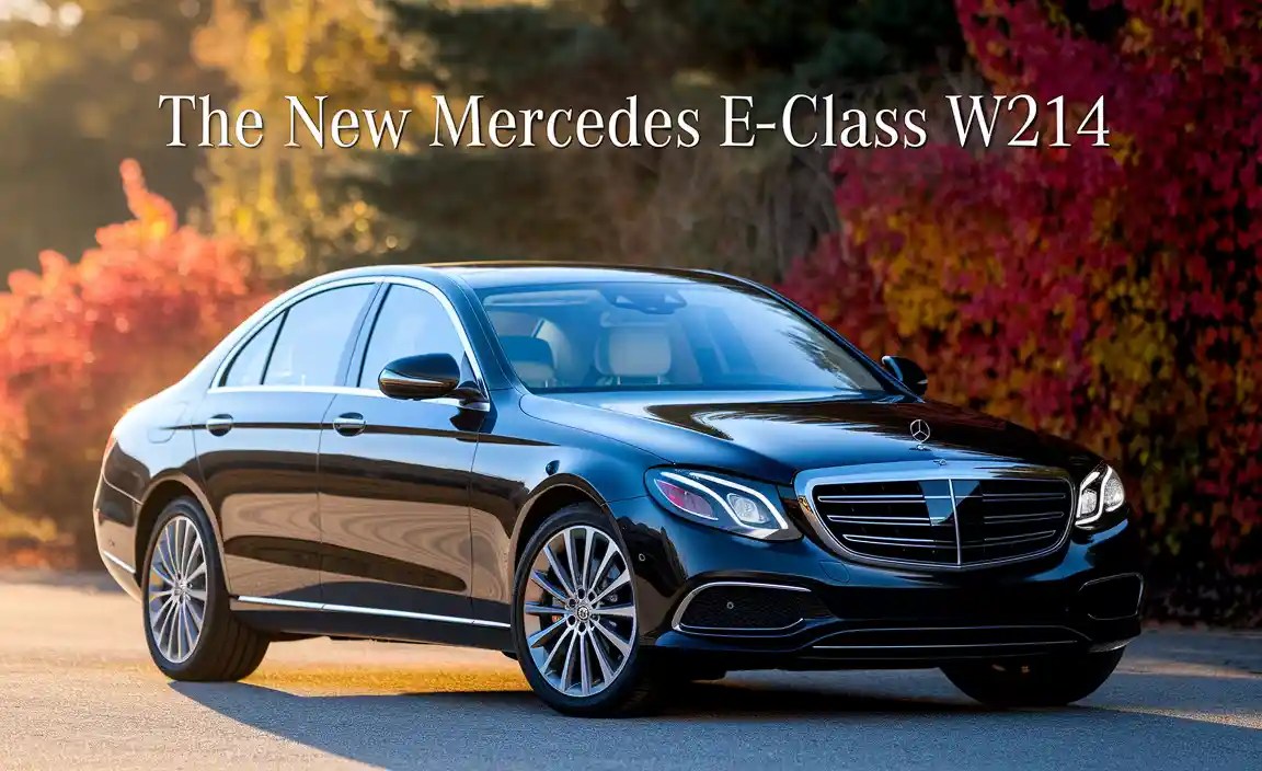 The New Mercedes E-Class W214