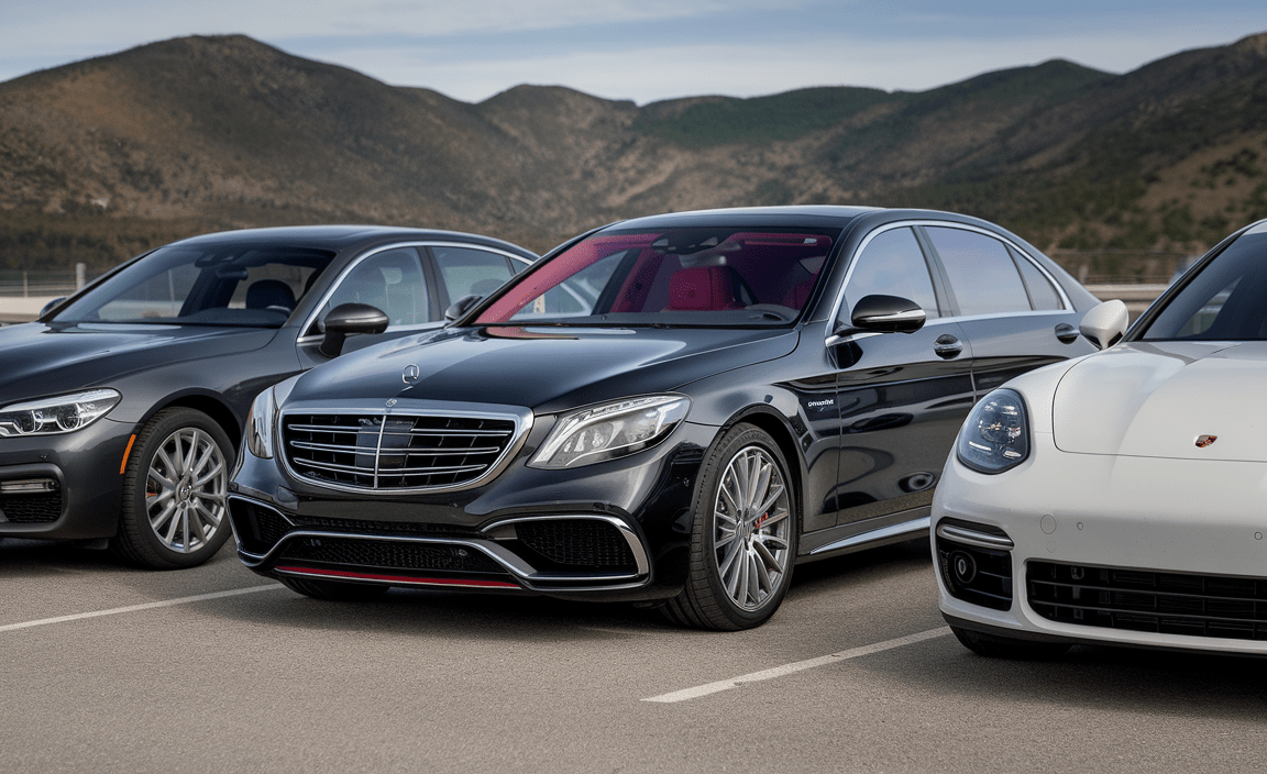 Comparing the 2015 S63 AMG to Competitors