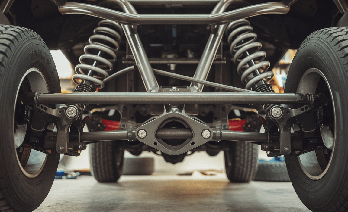 Overview Of The 4-Link Front Axle Design