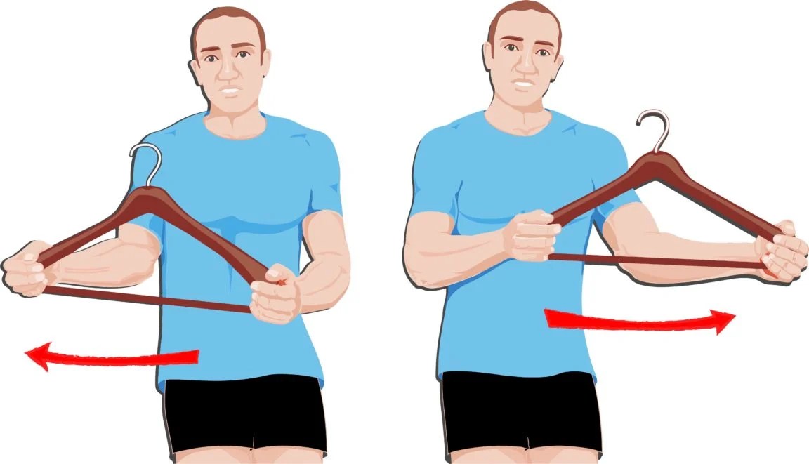 Coat Hangers Exercise at Mary Hardison blog