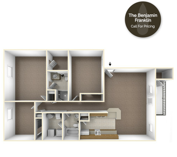 The Benjamin Franklin Carriage Crossing Apartments