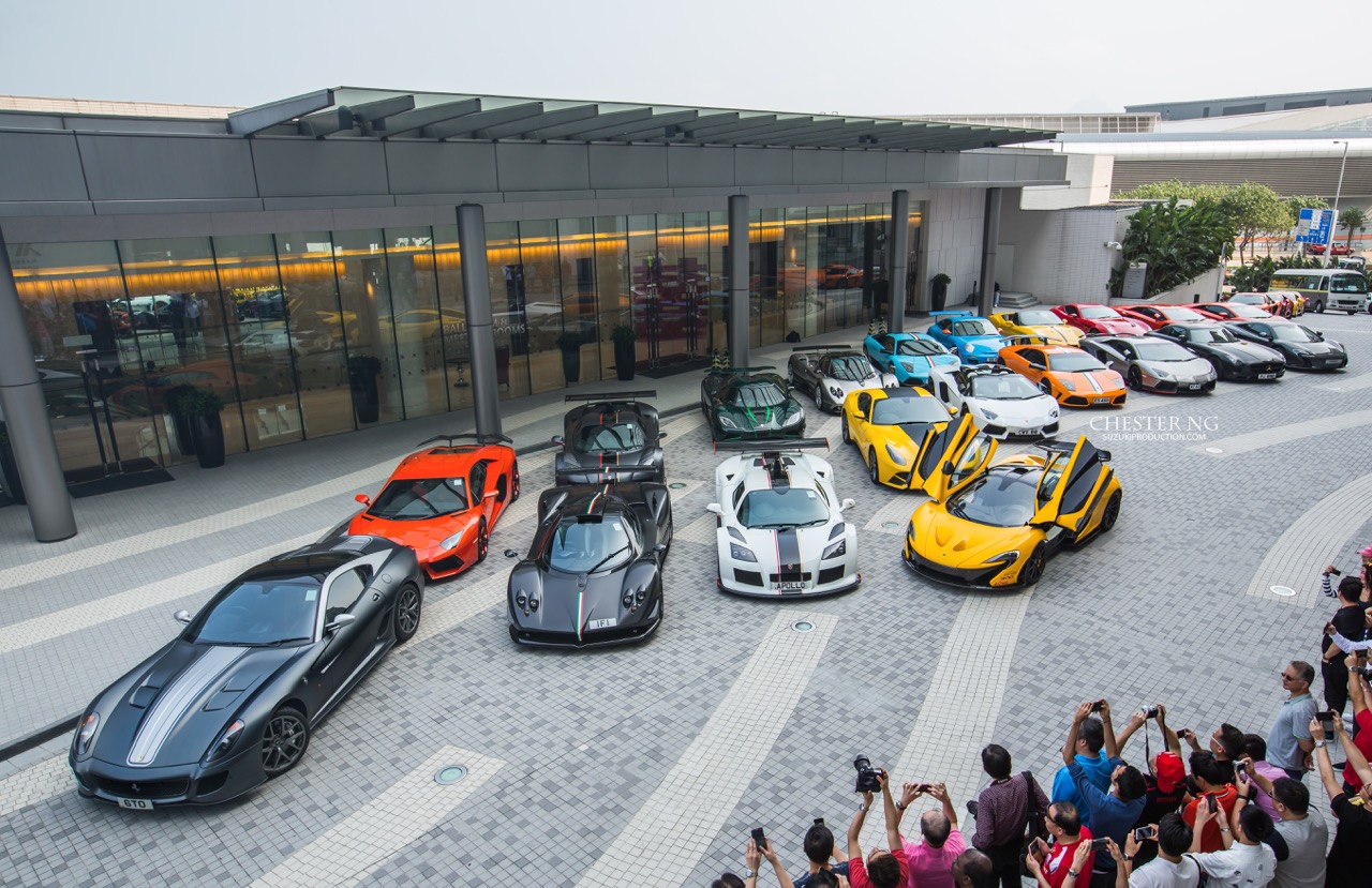 Huge gathering of supercars and hypercars in Hong Kong The Car