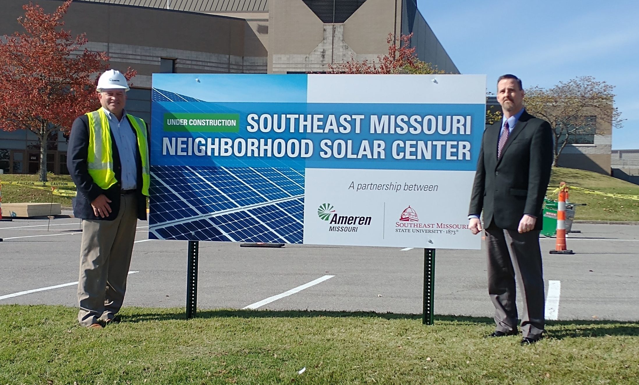 Ameren Missouri building solar arrays over Show Me Center parking lots
