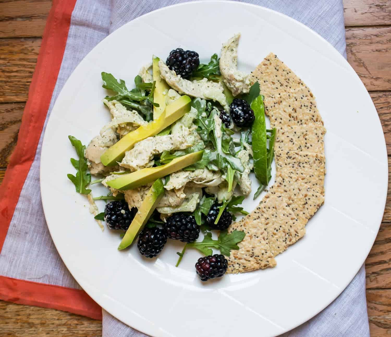 French Onion Dip Chicken Salad (Whole30, Paleo, Keto)