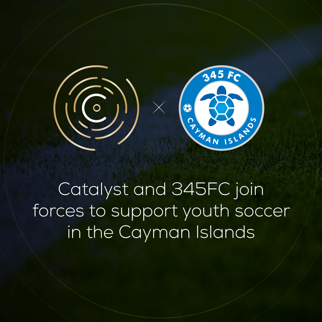 Catalyst and 345FC join forces to support youth soccer in the Cayman