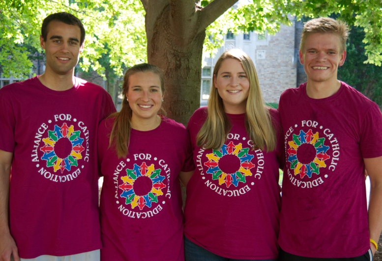The Catholic Post Second group of ACE Teaching Fellows from University