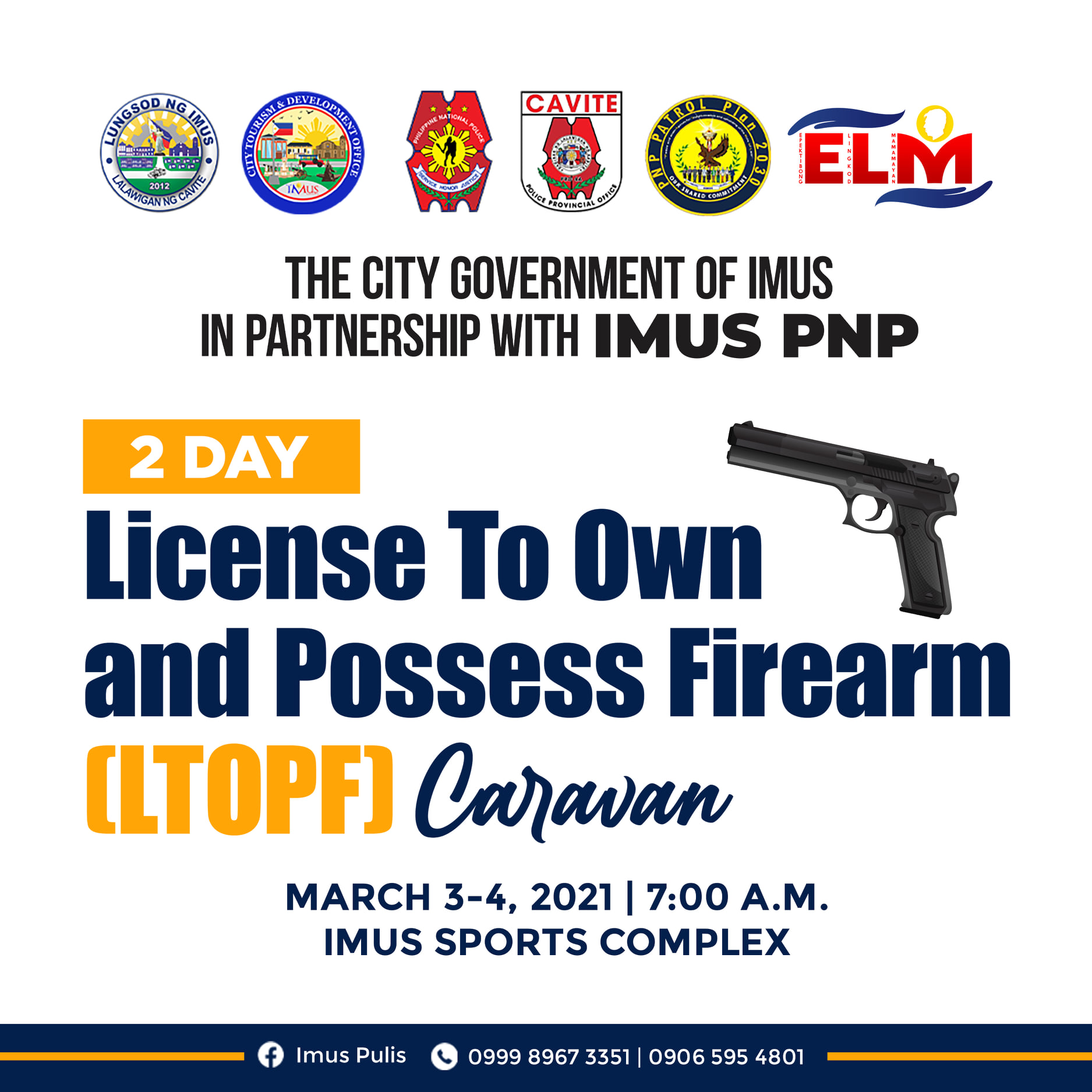 Imus PNP holds 2day ‘One for caravan The Cavite Rising