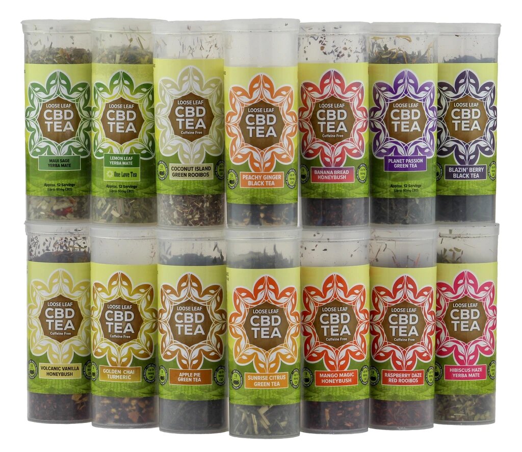One Love Tea CBD Loose Leaf Tea (90mg) The CBD Department