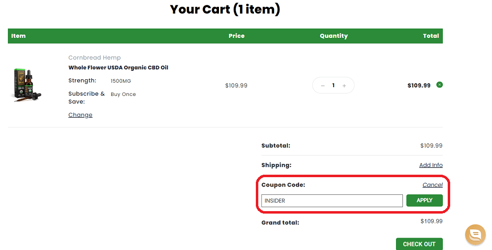 Cornbread Hemp Coupon 25 Off (Verified Today) The CBD Insider