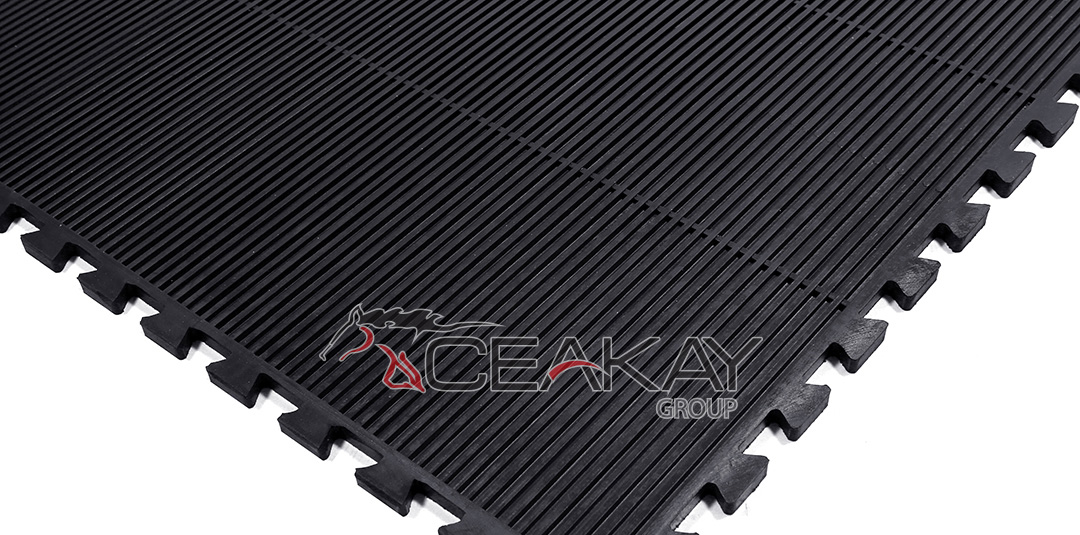 Rubber Interlocking Tiles / Puzzle Mats Ceakaygroup