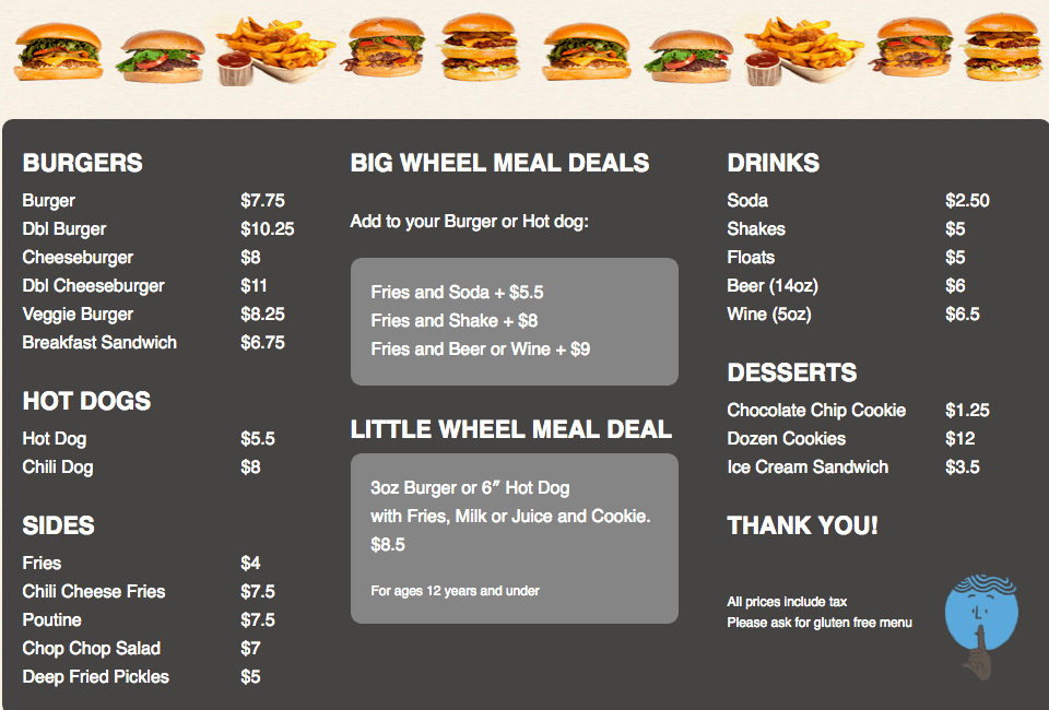 Big Wheel Burger Goes Big for the Gluten Free! The Celiac Scene