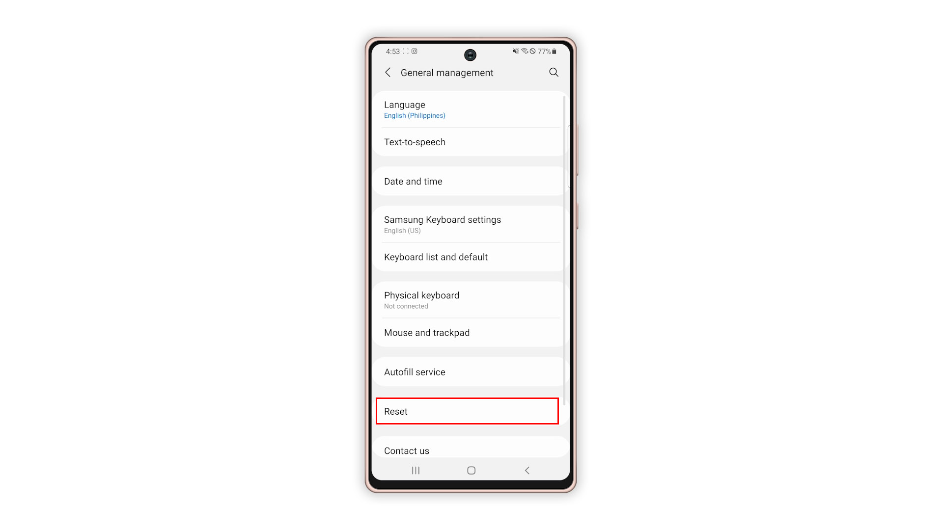 reset network settings galaxy note 20 3 TheCellGuide